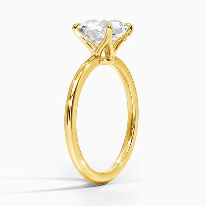 14K Solid Gold Moissanite Ring | Luxury Wedding Promise Band | NGTC Certified AU585 Fine Jewelry | Limited Time Offer