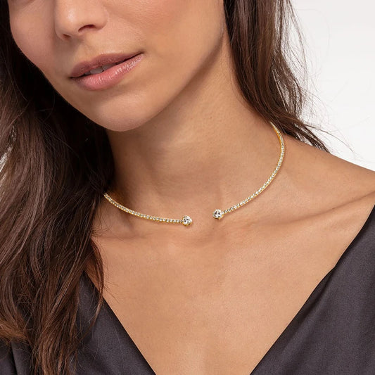 925 Sterling Silver Heart Choker Necklace Featuring 1.60CT D-Color Moissanite – GRA Certified Wedding Charm Jewelry for Women