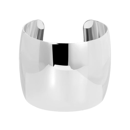 2" XL Domed Cuff features a subtle convex shape with luxurious high-polish finish